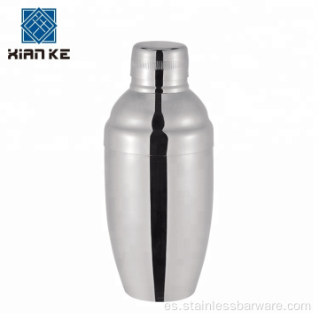 Shaker de martini clásico de acero inoxidable de 200 ml con colador